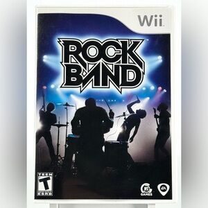 Rock Band for Nintendo Wii. Complete with manual.